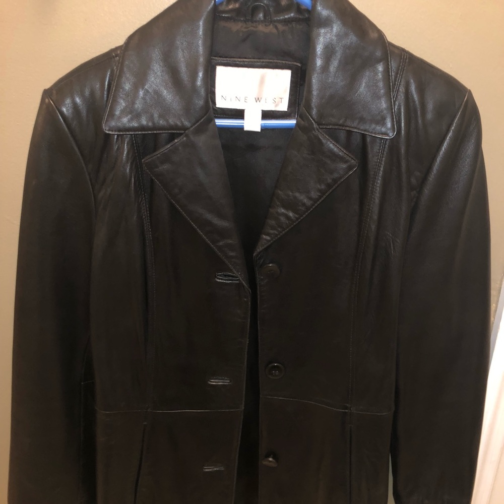 Nine West Leather Jacket
